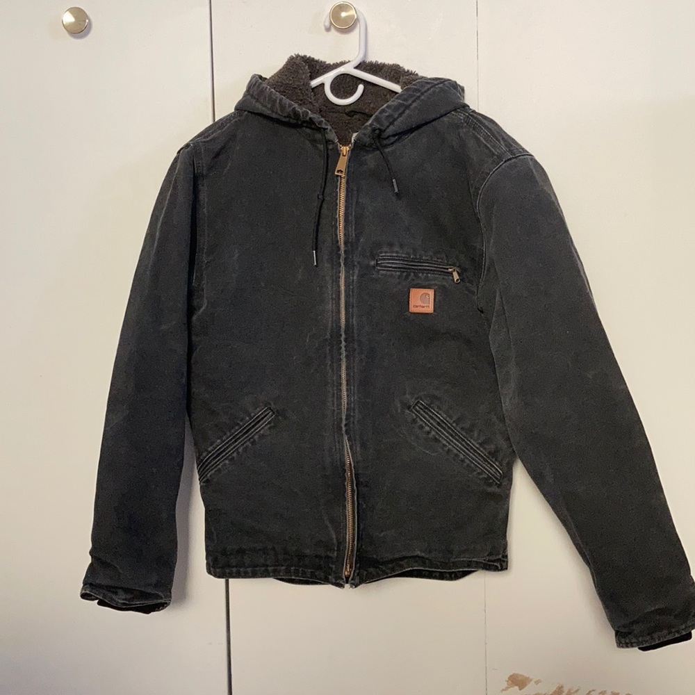 Carhartt shearling lined jacket